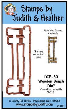 DIE-30 Wooden Bench Die